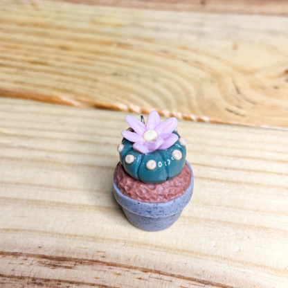 Peyote Polymer Clay Charm