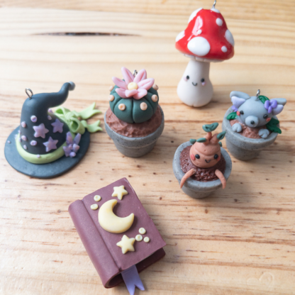 Witchy Collection Set Polymer Clay Charms